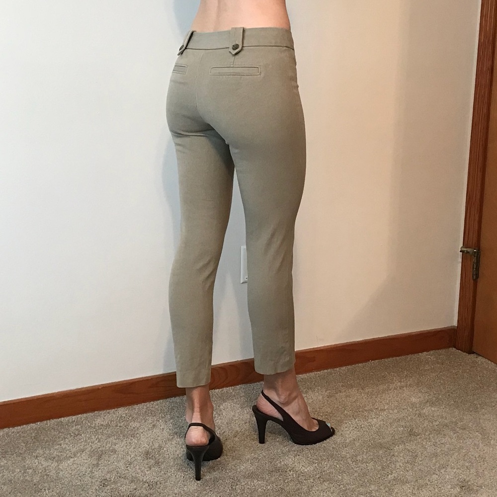 Banana Republic Martin Fit Khaki Skinny Ankle Pant